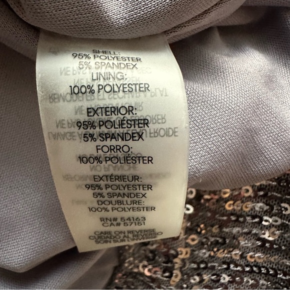 Calvin Klein V-neck sequin sleeveless top Size 2X - Picture 6 of 7